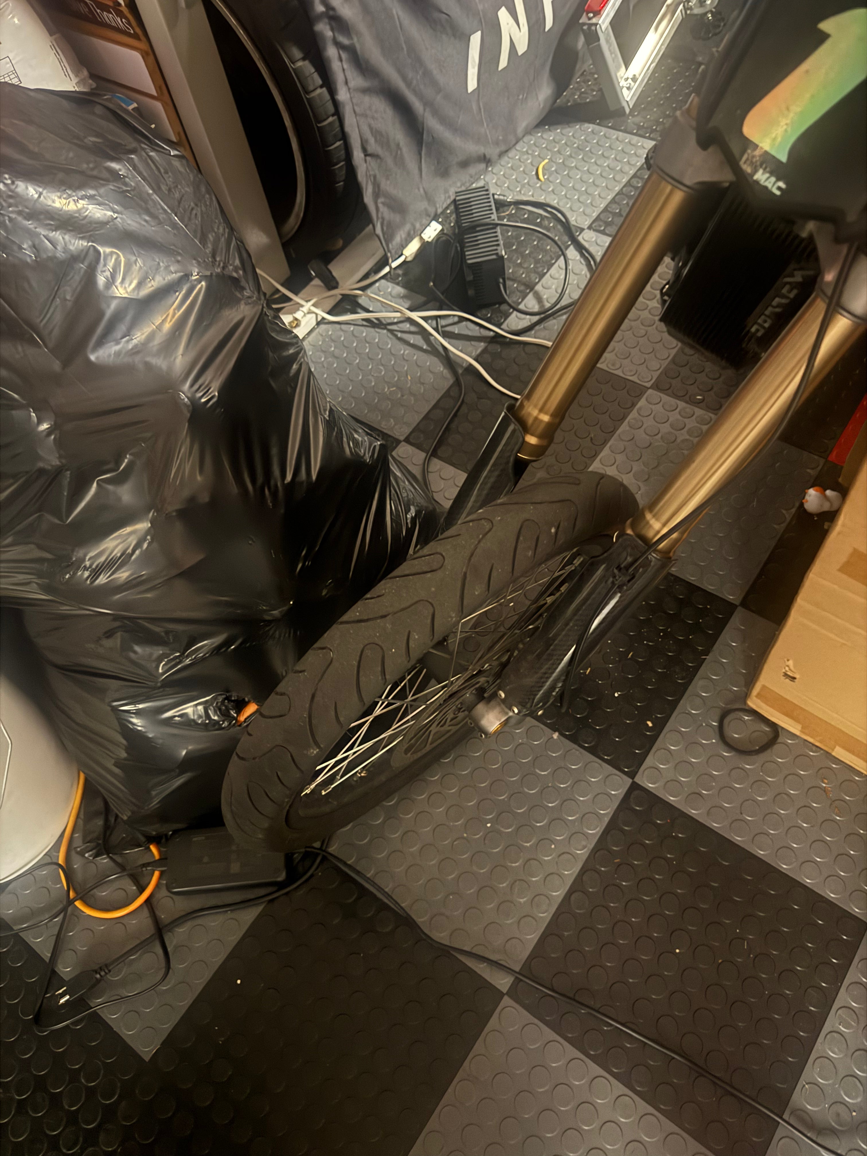 Supermoto wheel set for Surron LBX