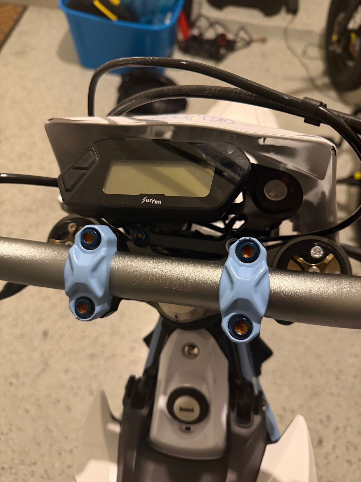 Titanium for Handlebar Clamps